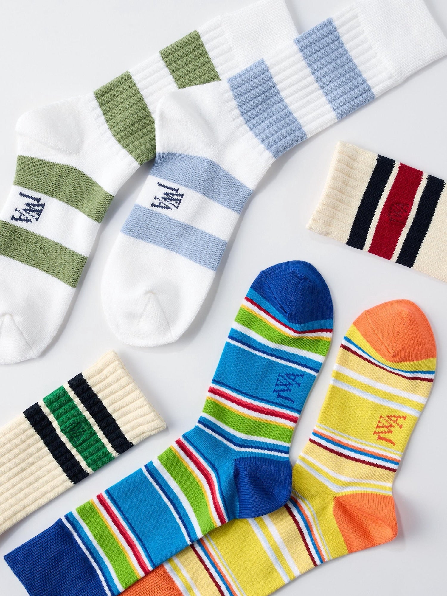 Uniqlo x JW men's and women's socks 25 spring and summer new 476097