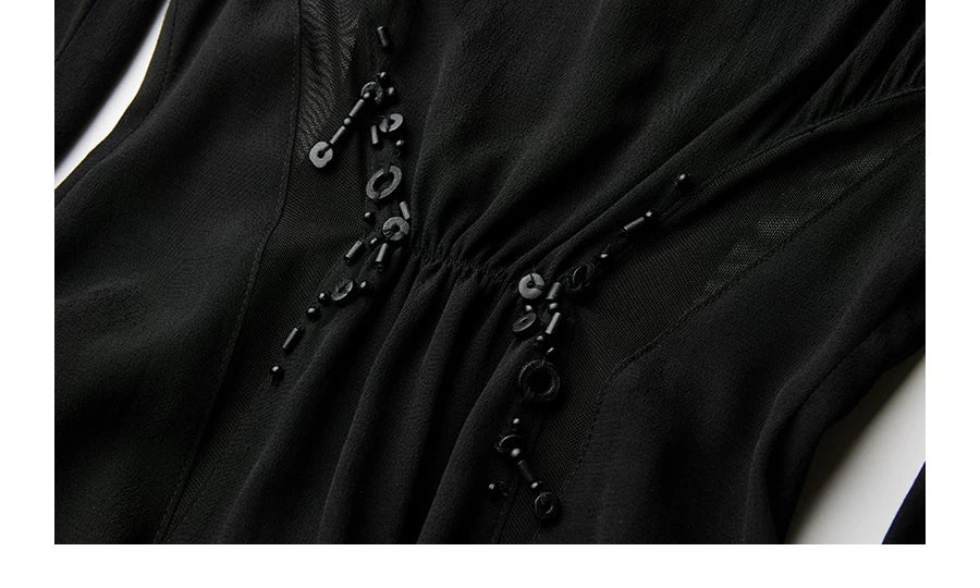 INDULGE Hollow Waist Dress