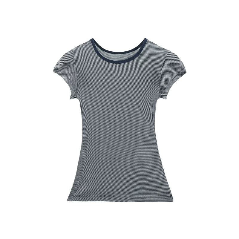 Audwyn Striped Slim Tee