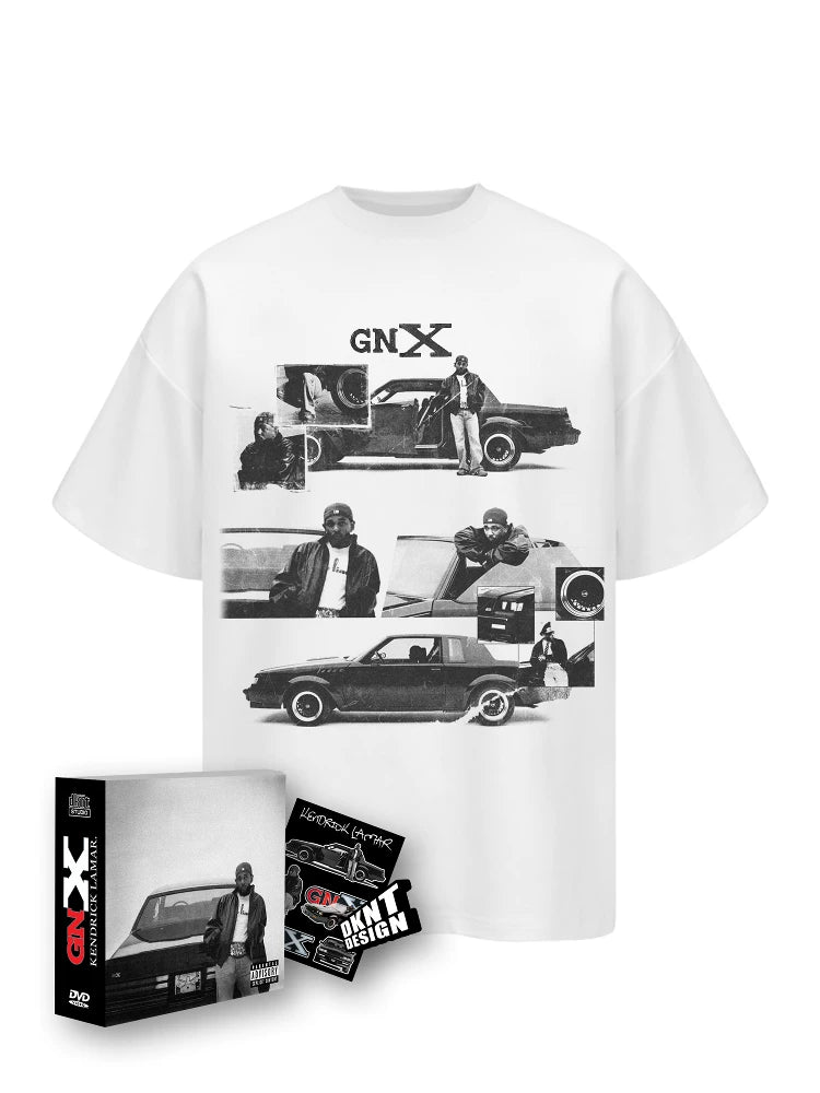 DKNT Graffiti Loose Casual Tee