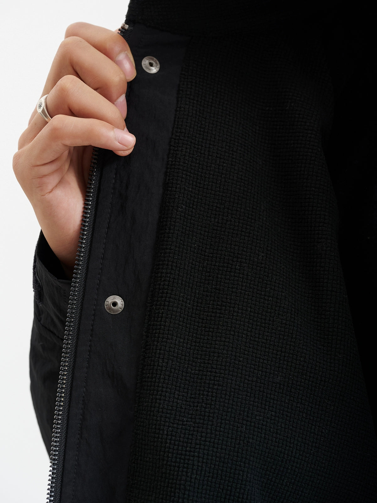 BUTTBILL Plaid Stand-up Collar Diagonal Pocket Retro Cotton Coat