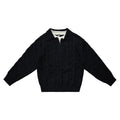 UNF Cashmere Comfortable Soft Waxy Fake Two-piece Knitted Sweater