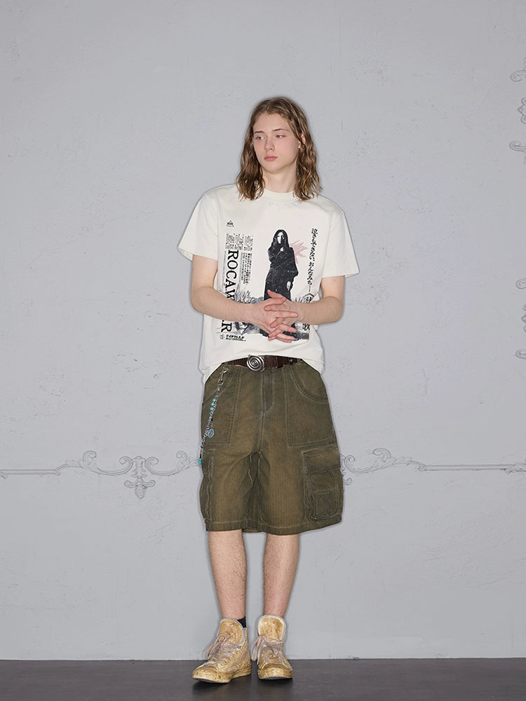 Rocawear Character Print Loose Vintage Tee