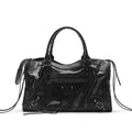 JANDRESS Retro Rivet Large Capacity Shoulder Messenger Bag