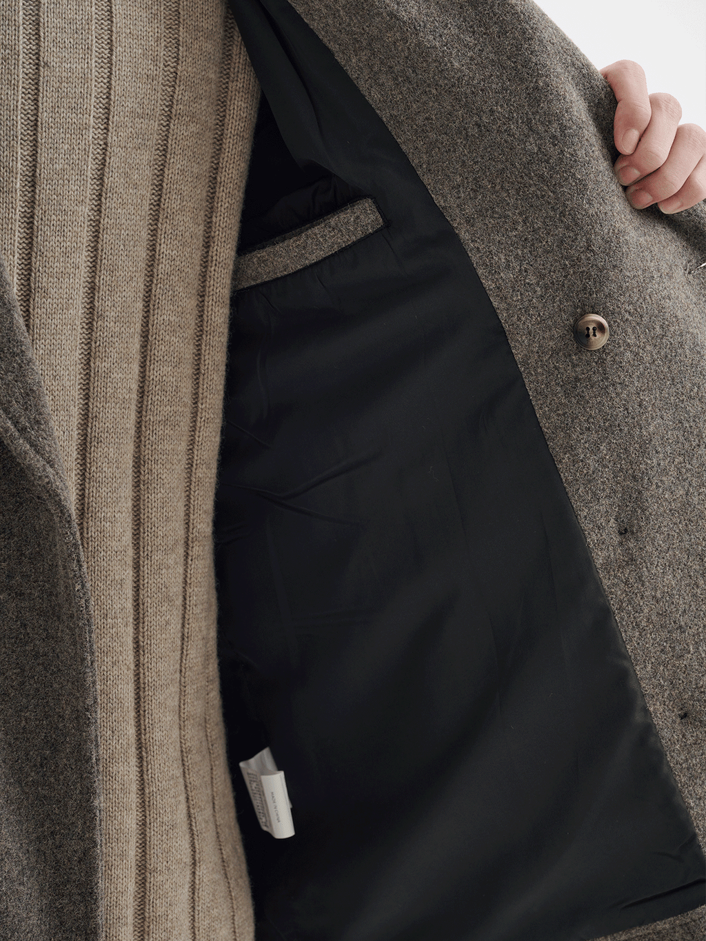 BUTTBILL 730G woolen double-breasted jacket