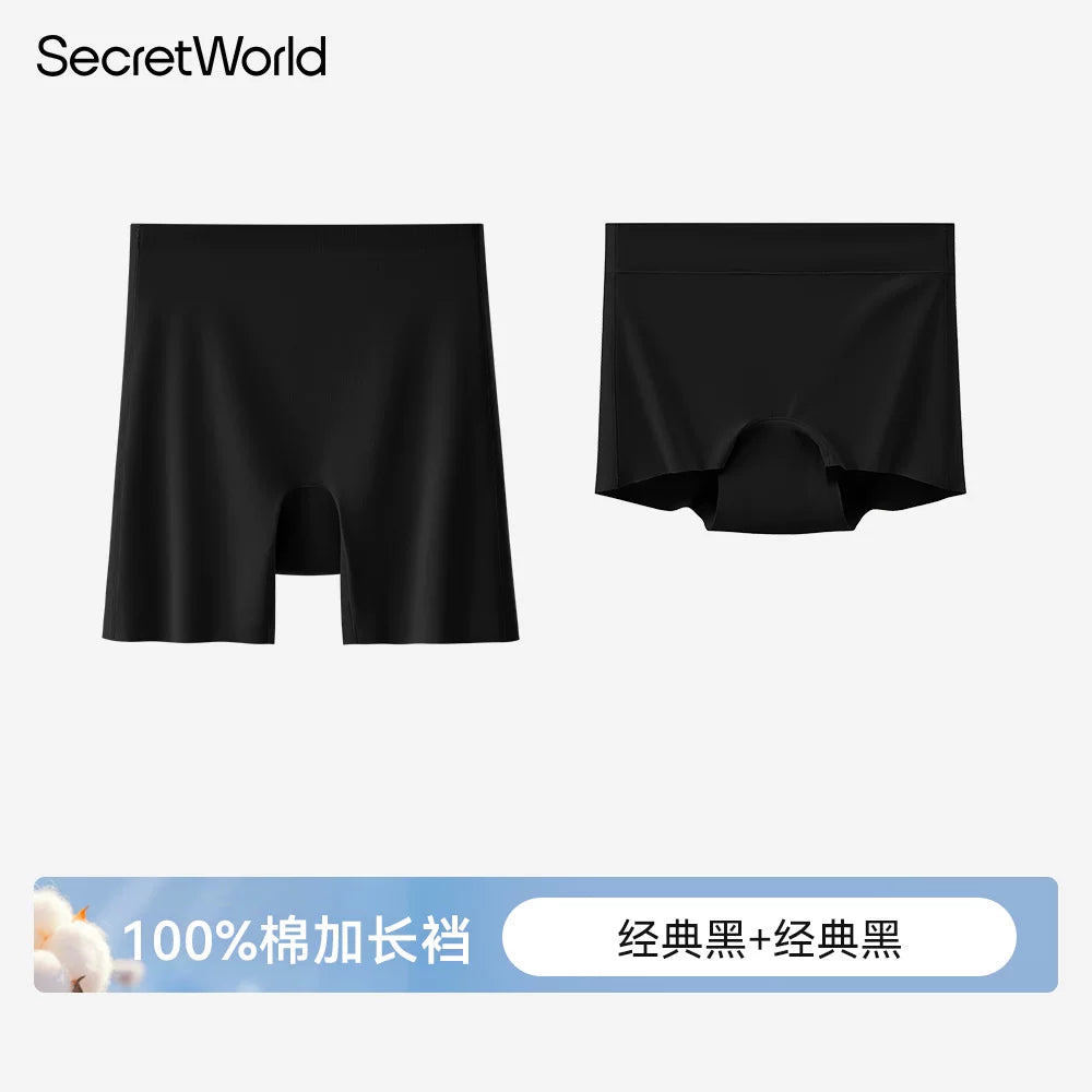 SecretWorld Non-marking Anti-light Boxer Leggings