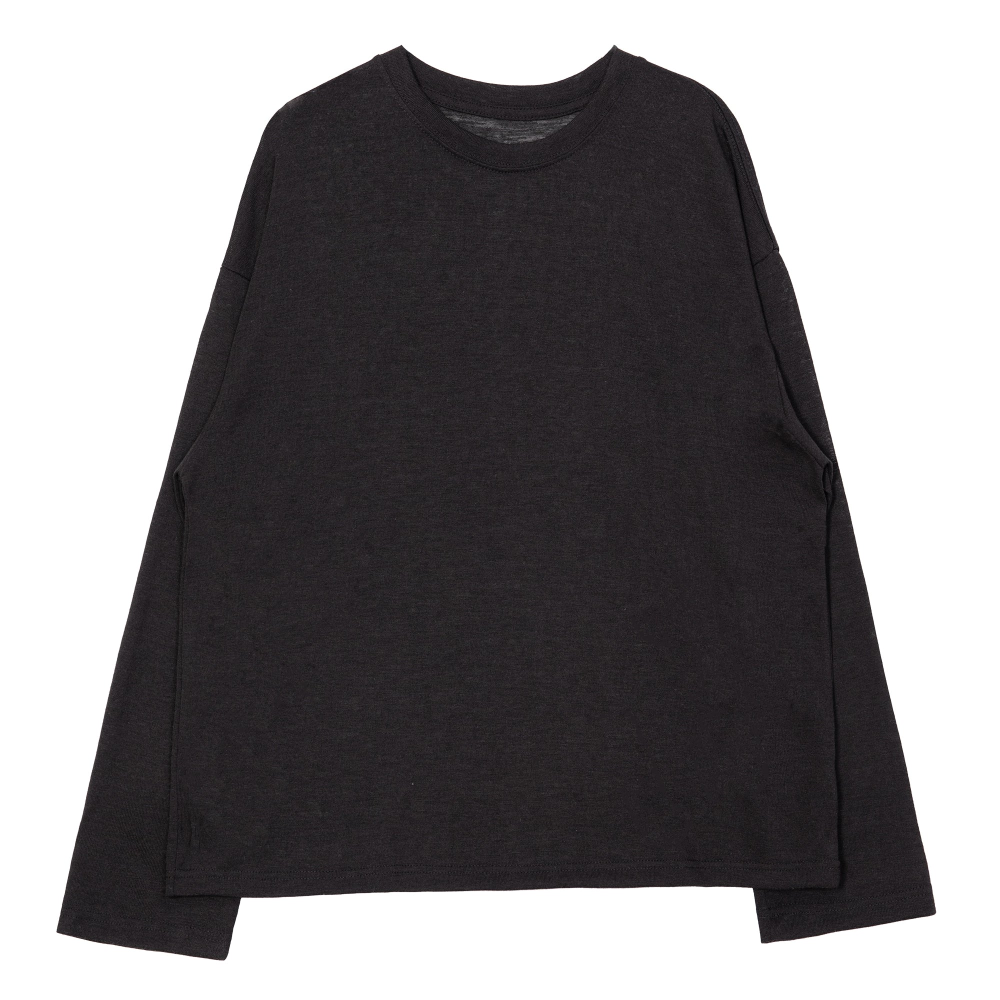 RHOMEHOUSE Lazy Loose Crew Neck Long Sleeves