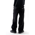 OBSESSWITH Four Seasons Middle Waist Straight Loose Basic Simple Skateboard Pants