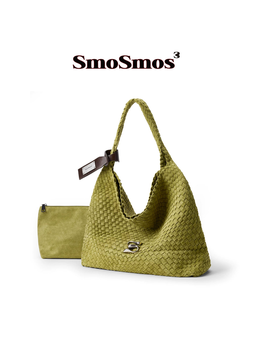 SmoSmos Vintage Woven Slack Underarm Bag