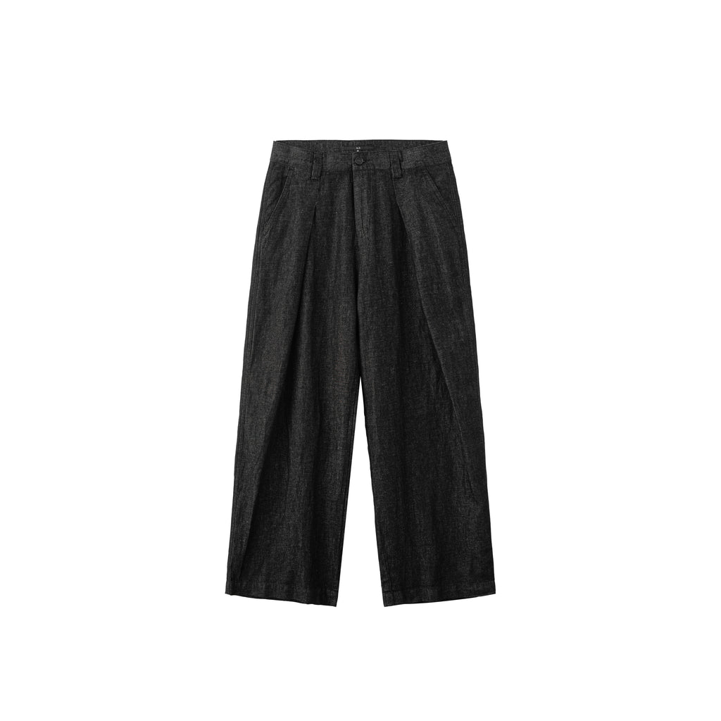 Anniehall Linen Cotton Denim Old Money Wind Light Jeans