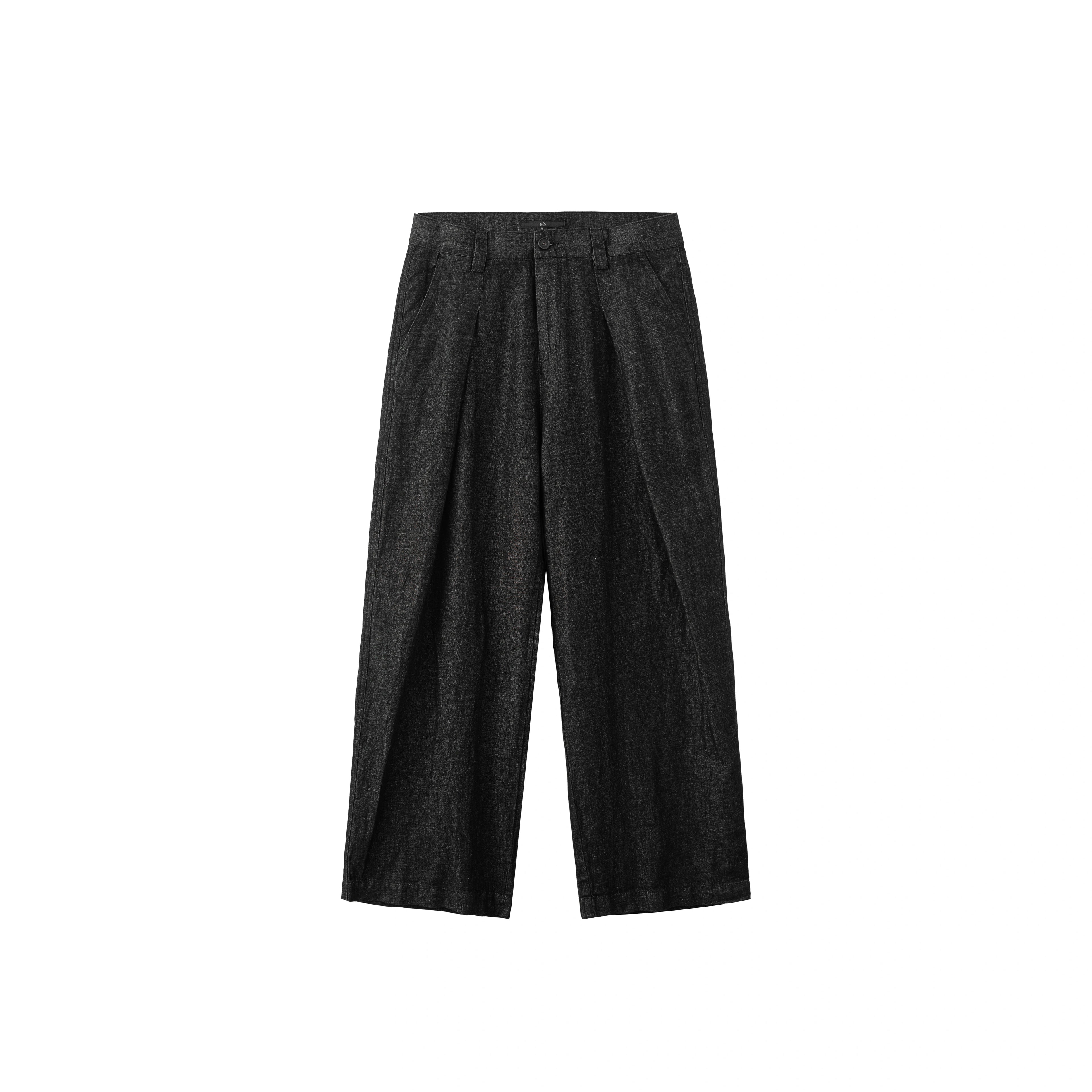 Anniehall Linen Cotton Denim Old Money Wind Light Jeans