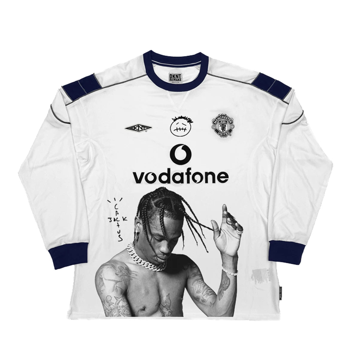 Travis Scott REMAKE vintage VIBE blokecore football jersey