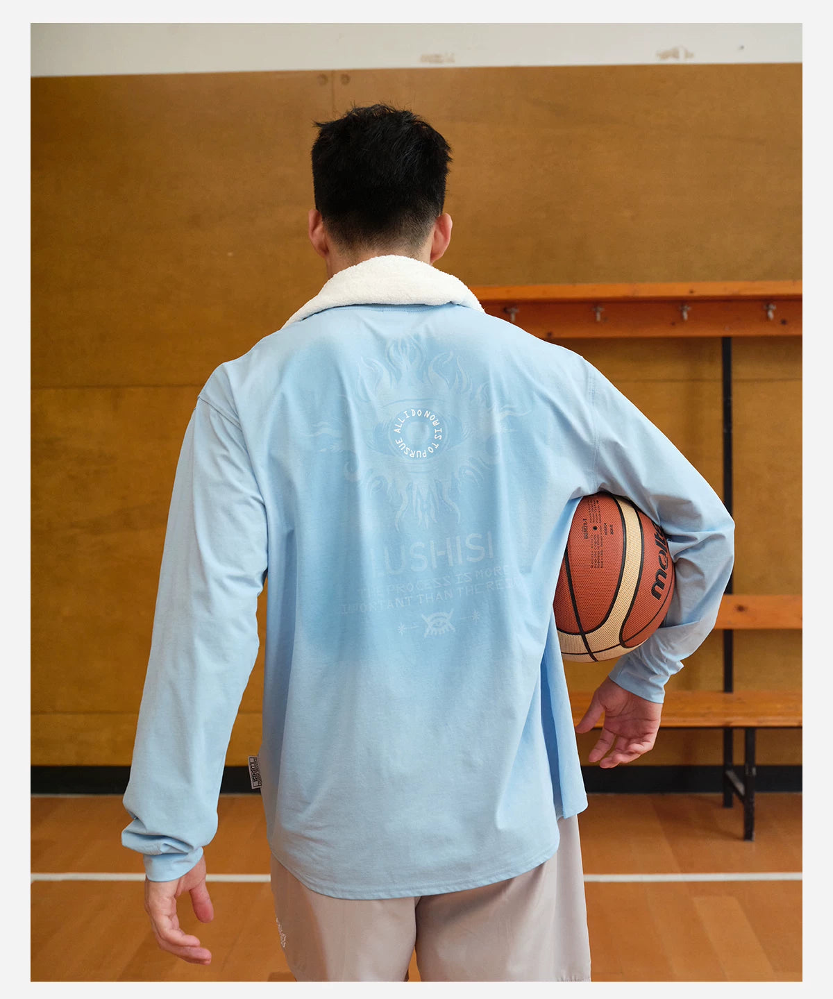 LUSHISI Cool and Comfortable Sports Quick-drying Casual Long Sleeves
