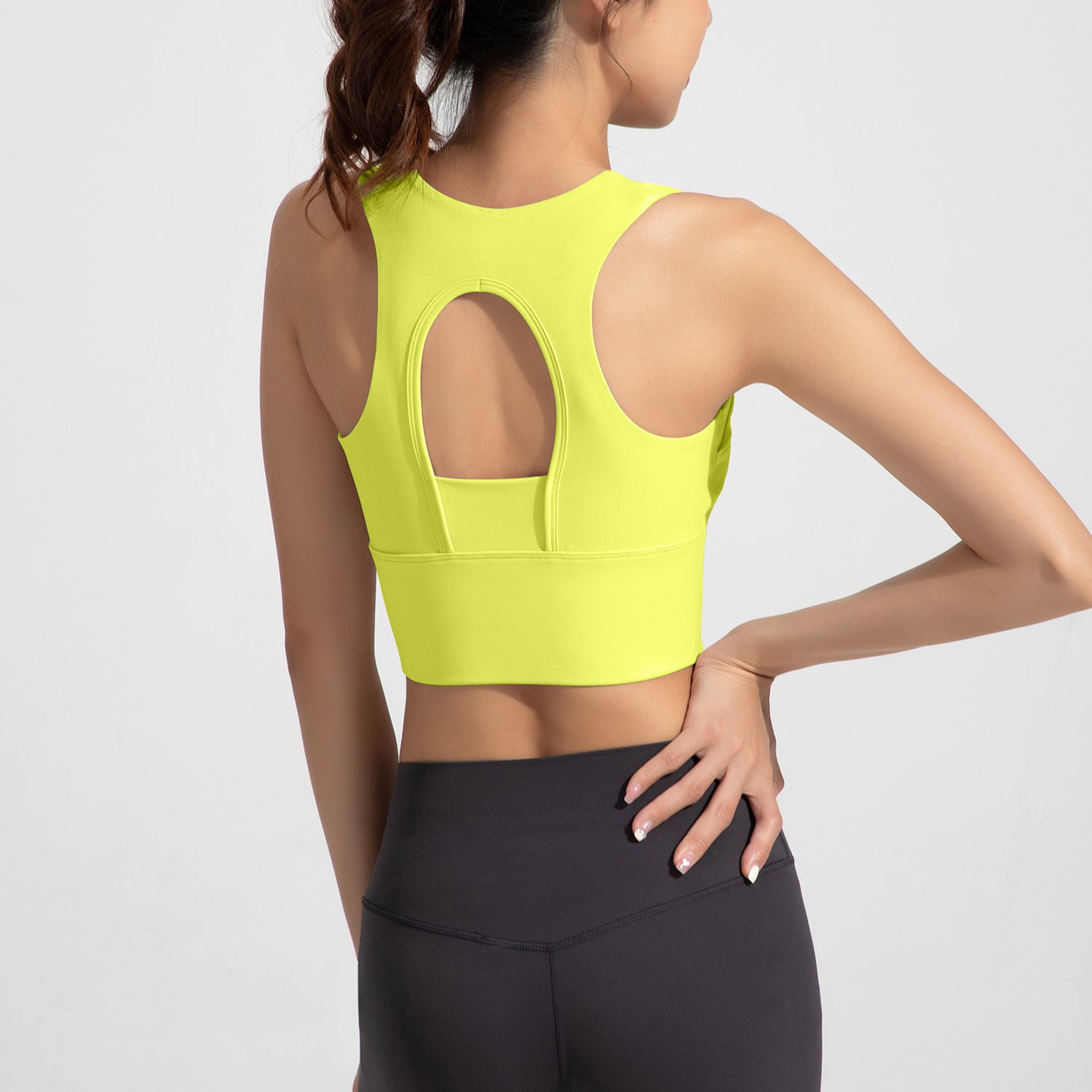 Athena Lulu Naked Front Zip Yoga Fitness Vest