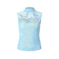 LOUMUTAKU Hot Diamond Mesh Dress