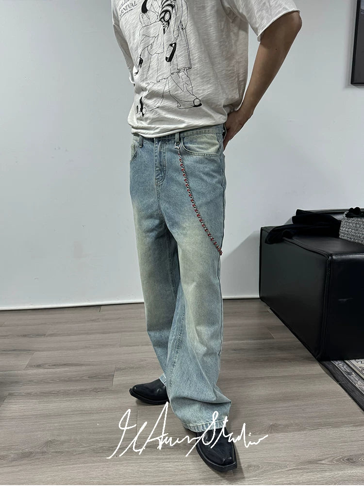 JCAESAR Straight and Wide Jeans