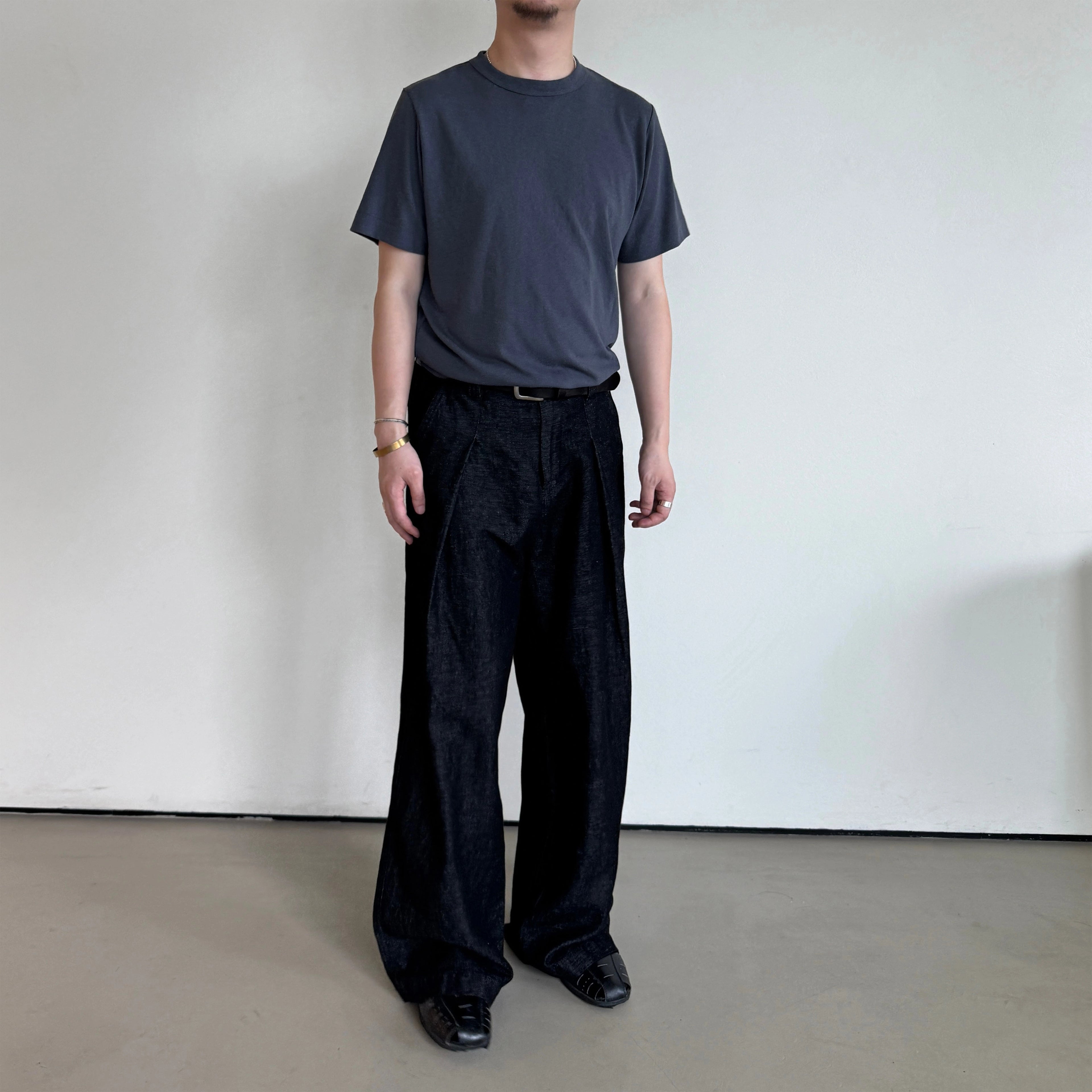 Anniehall Linen Cotton Denim Old Money Wind Light Jeans