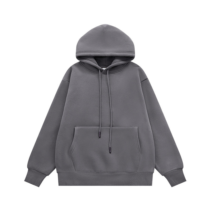 Inflation Casual Versatile Fleece Hooded Sweater