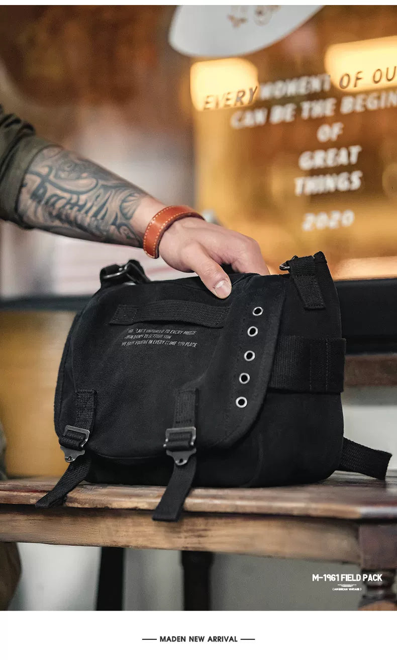 Madden Vintage M1961 Canvas Crossbody Bag