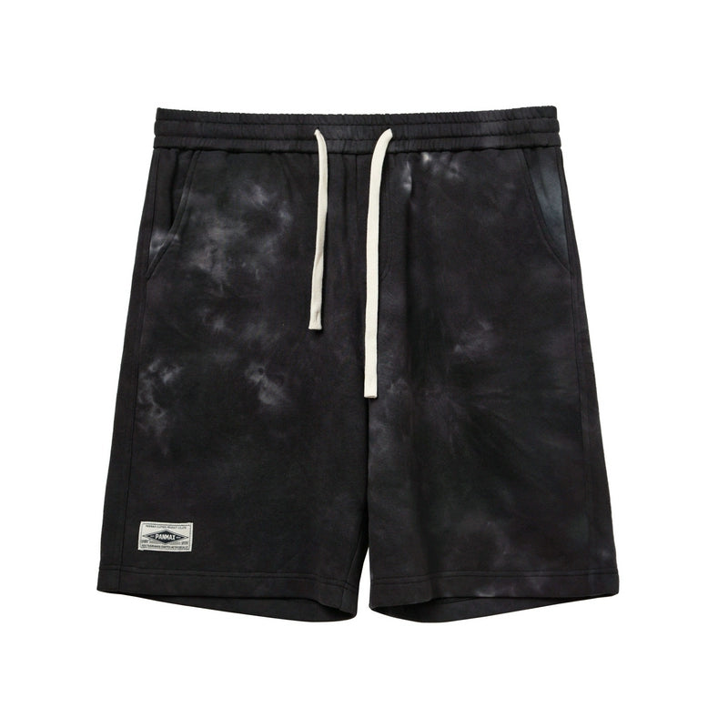 PANMAX Tie-dye Loose Straight Casual Five-point Pants