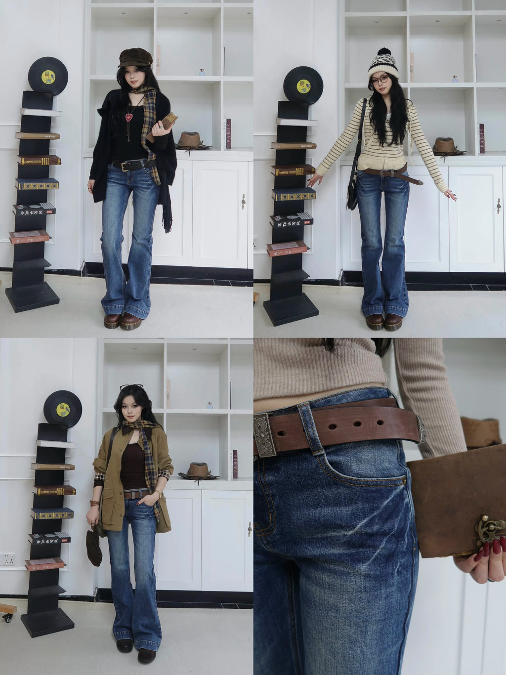 Popchee Retro Pussy Skinny Jeans
