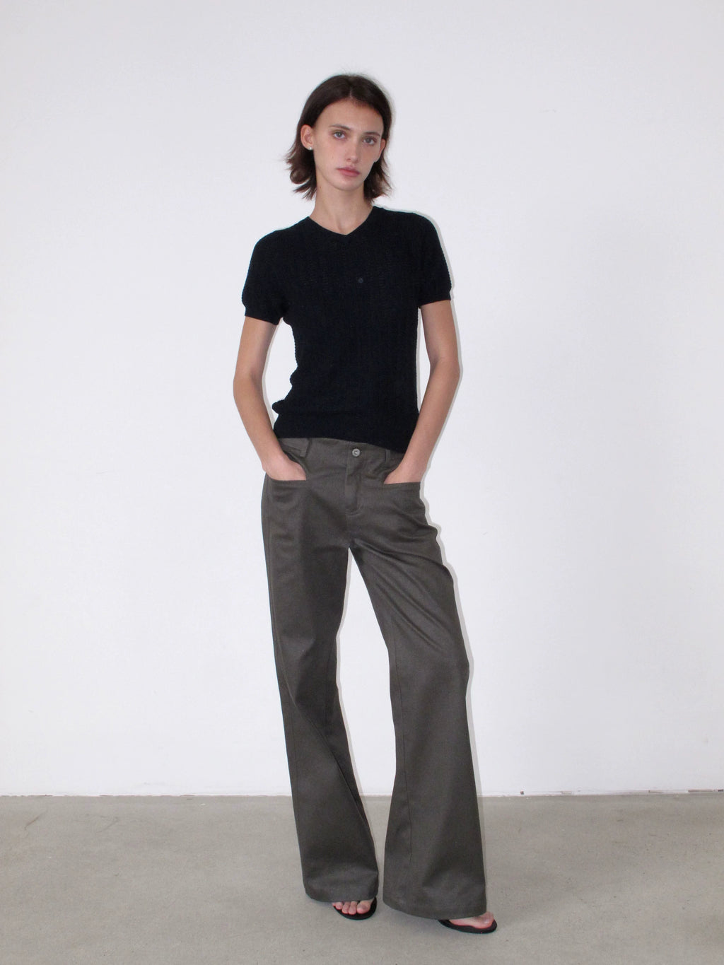 NOT UGLY Vintage Versatile Low Waist Casual Pants