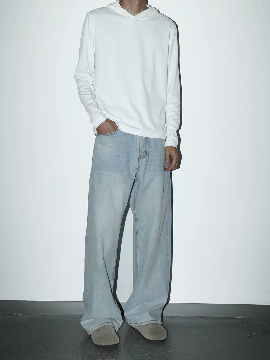 Plus No Logo Quick-drying Sports Hooded Long Sleeves