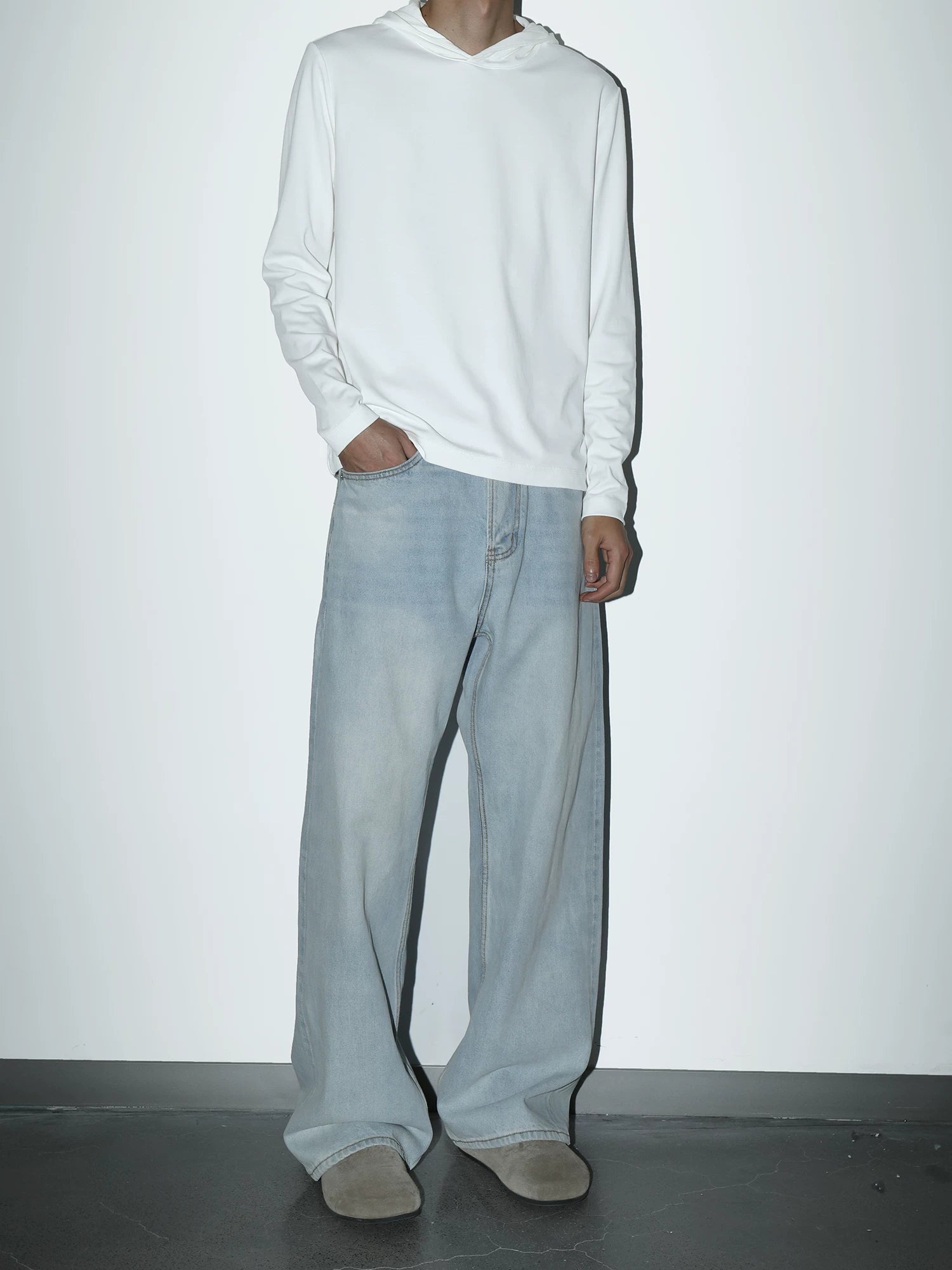 Plus No Logo Quick-drying Sports Hooded Long Sleeves