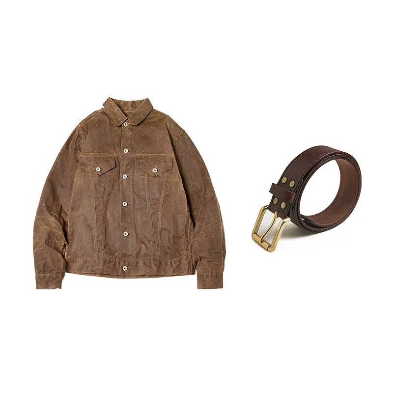 Maden Canvas Yellowstone Oil Wax Jacket