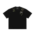 Achock Embroidery Casual Loose Tee
