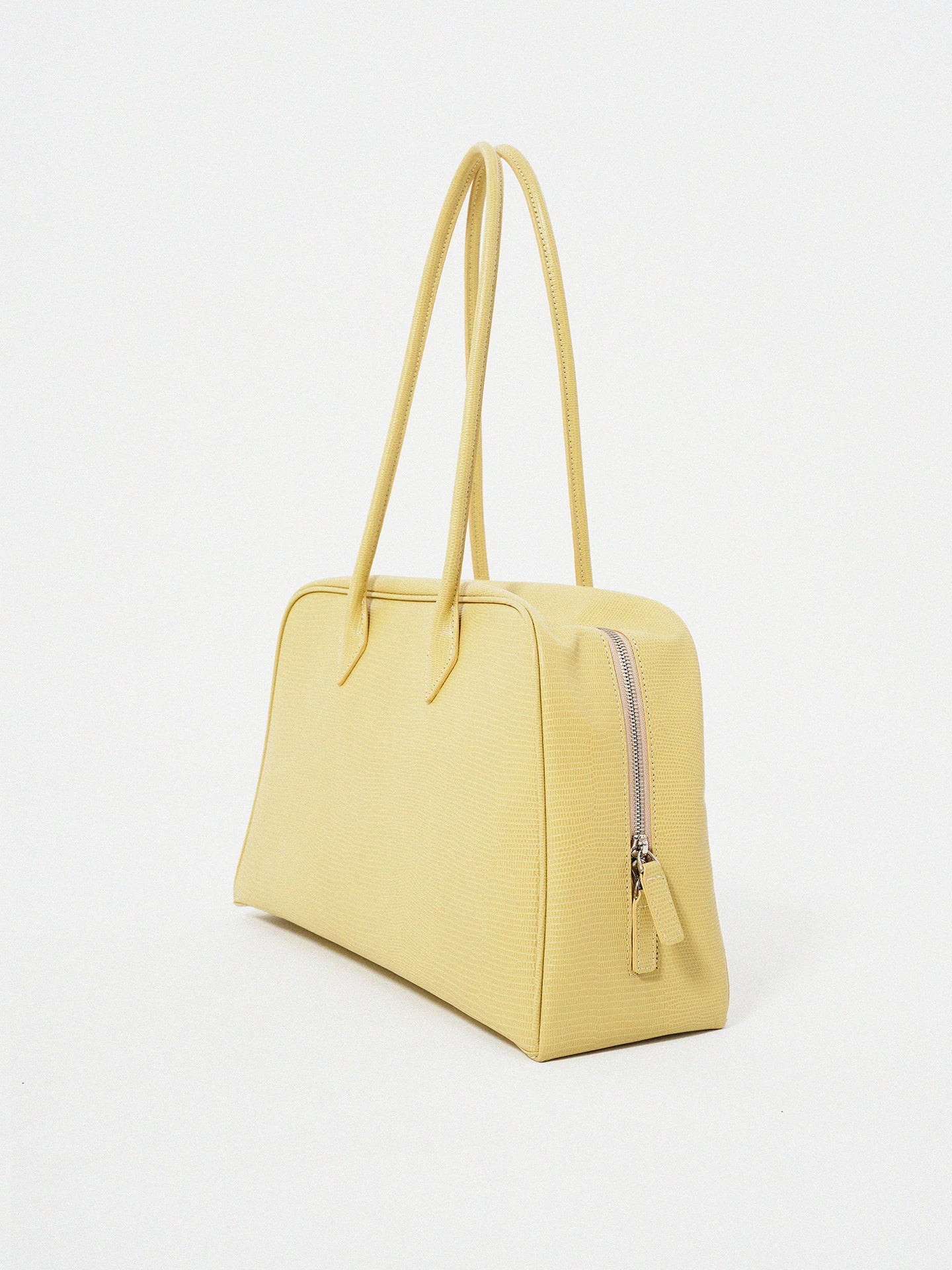 Momogigi Retro First Layer Cowhide Large Capacity Tote Bag