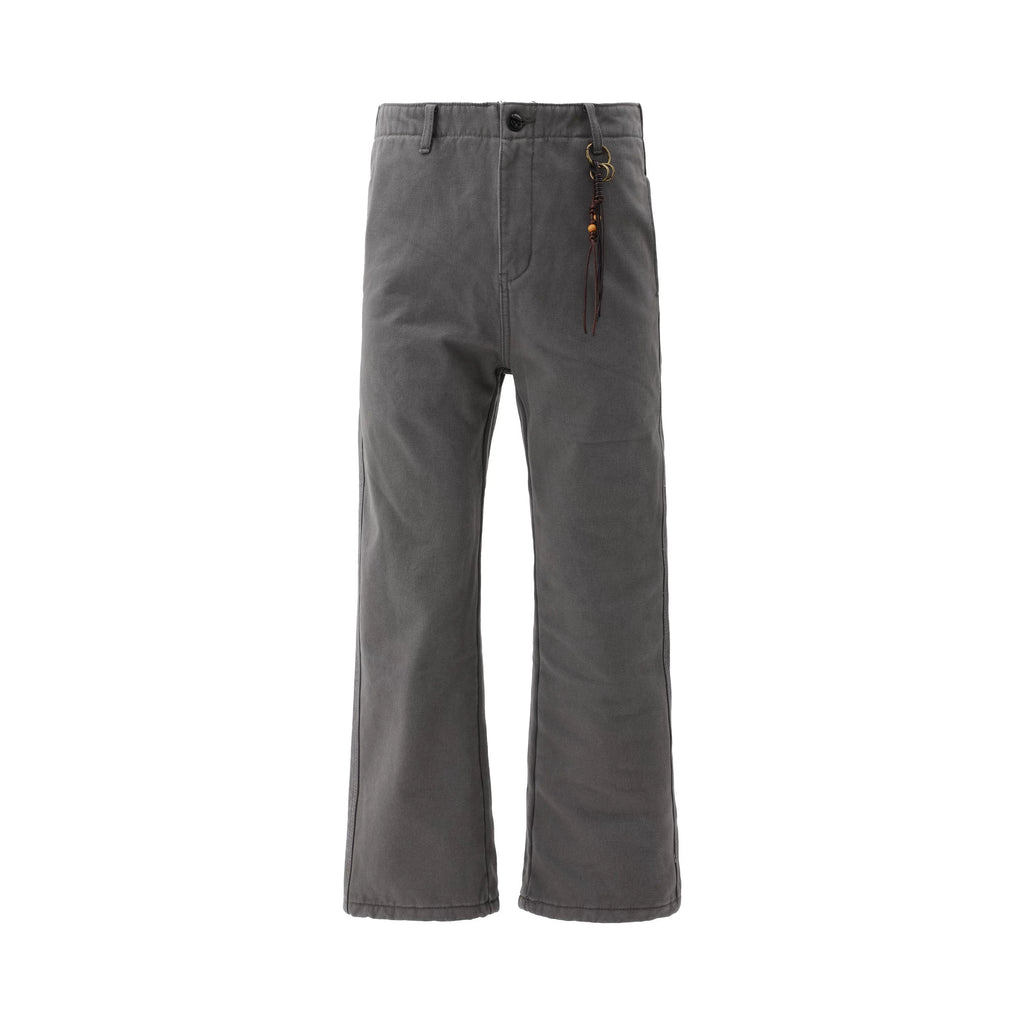 ZOZOFOREST Fleece Stiff Washed Casual Pants