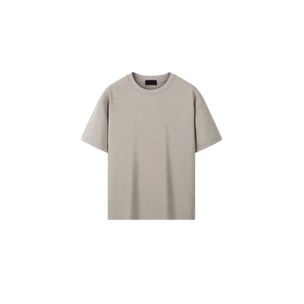 PLUS NO LOGO Washed and Old Casual Loose Tee