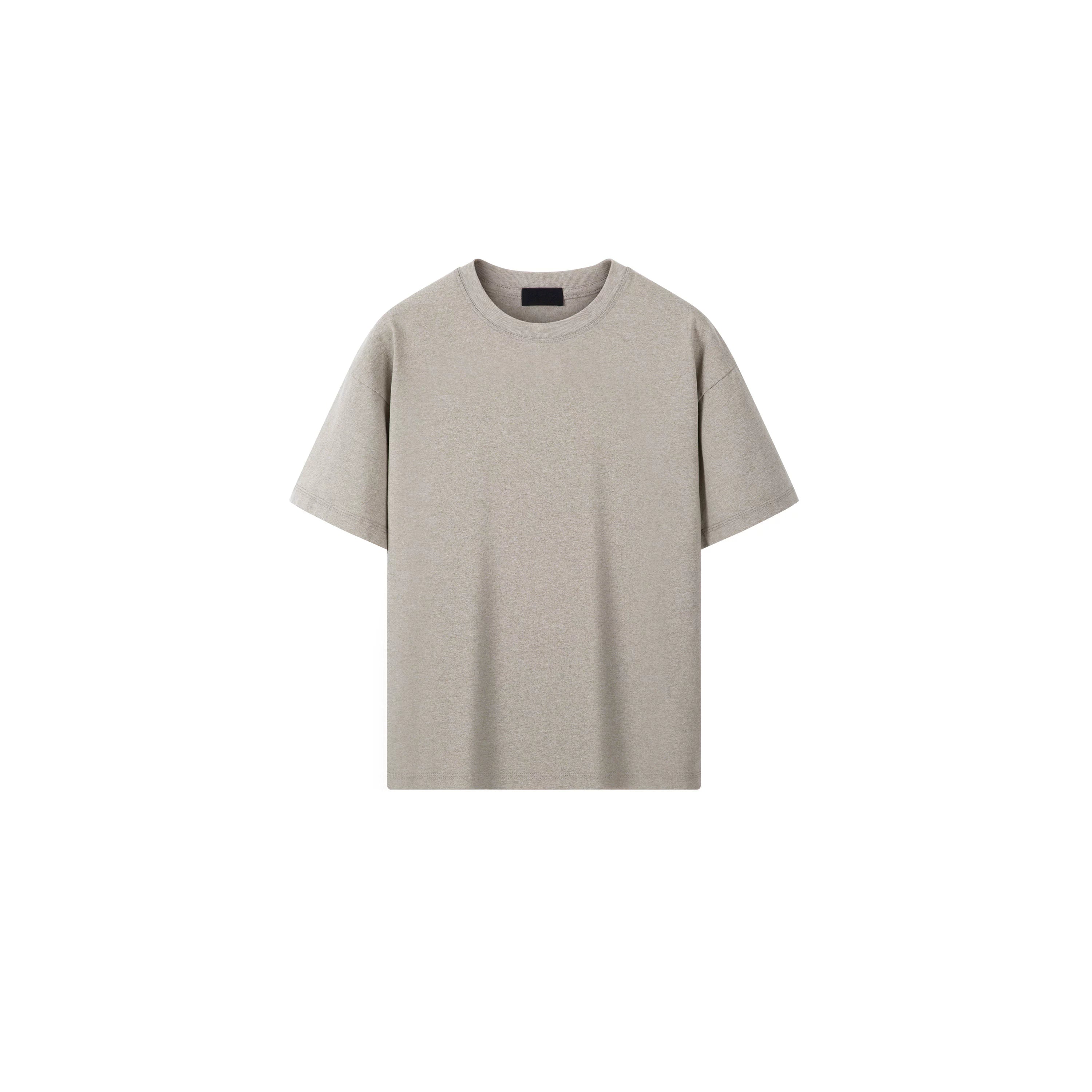 PLUS NO LOGO Washed and Old Casual Loose Tee