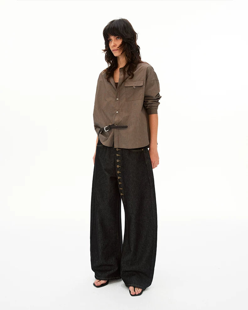 MADWITCH Loose Wide Leg Versatile Casual Pants