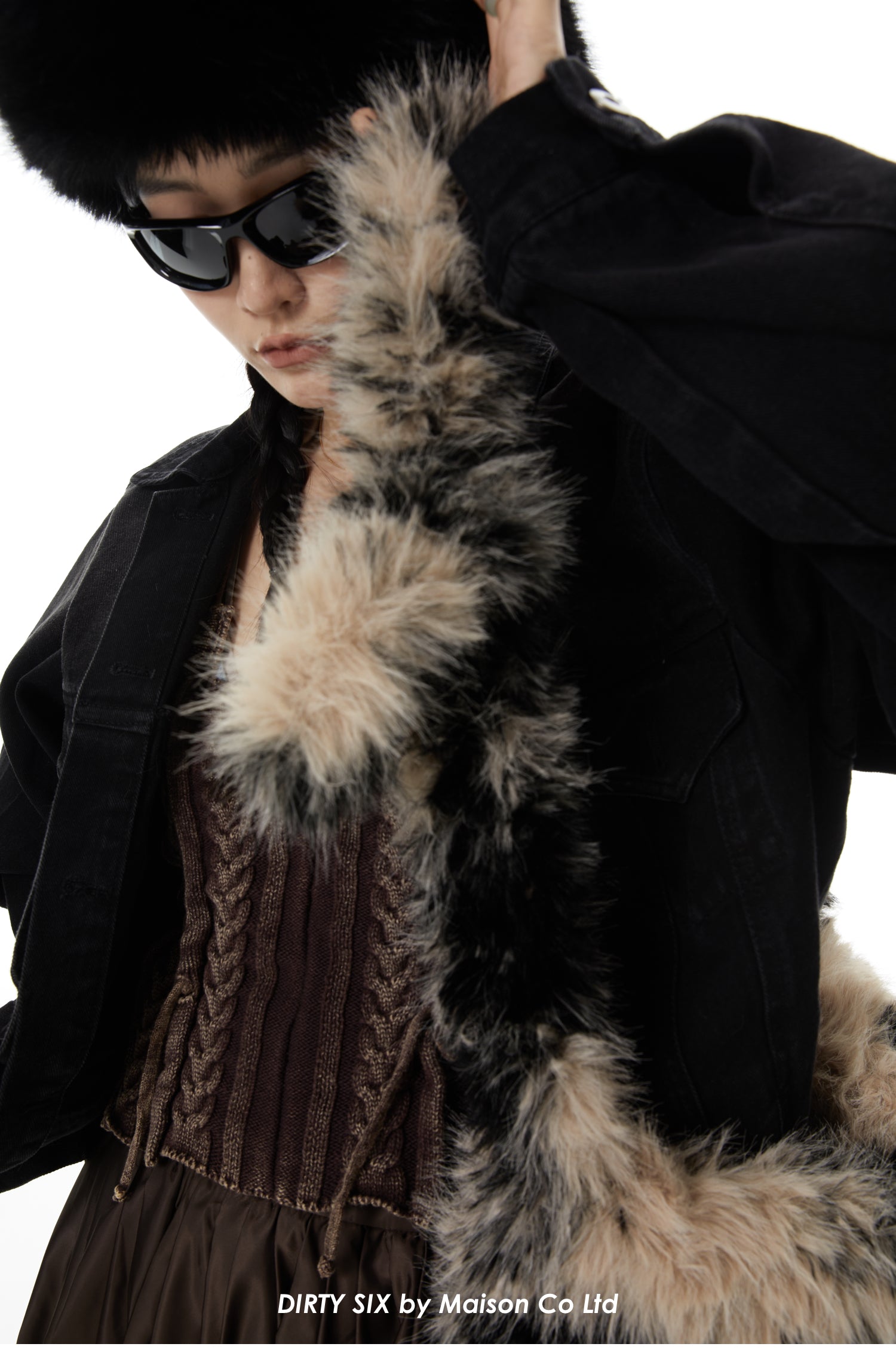 DirtySix "An Oat Cow" Wandering Wind Large Hairy Bag