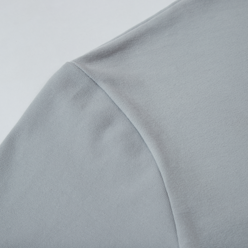 ETHEREAL Simple Casual Curling Versatile Tee