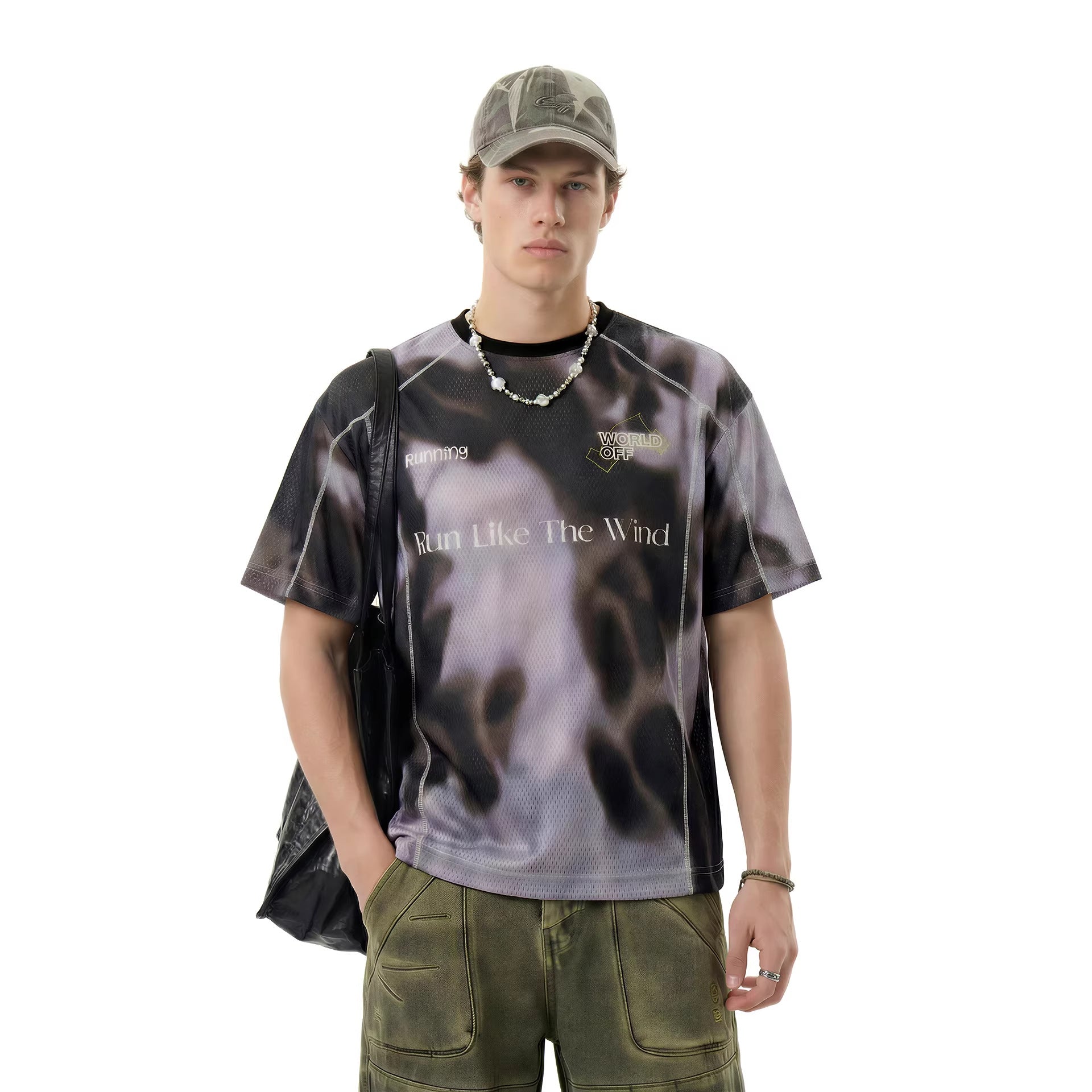 Inflation Breathable Printing Casual Tee