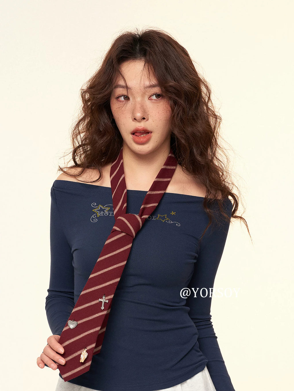 YORSOY Retro Personalized Trendy Tie