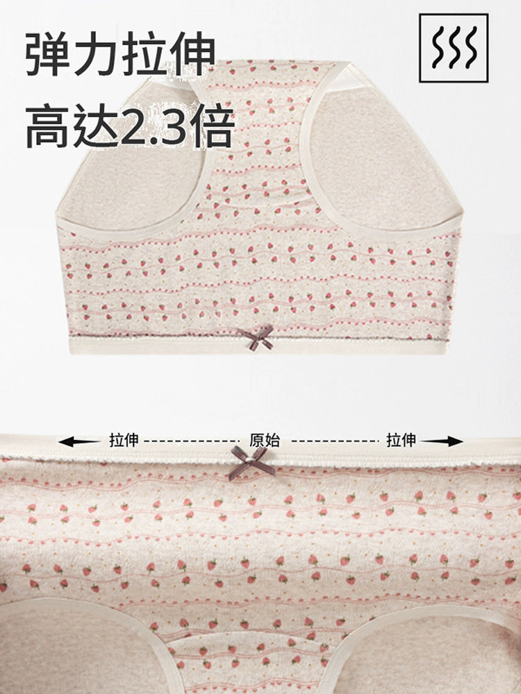 Urban Butterfly Cotton Antibacterial Cute Breathable Briefs