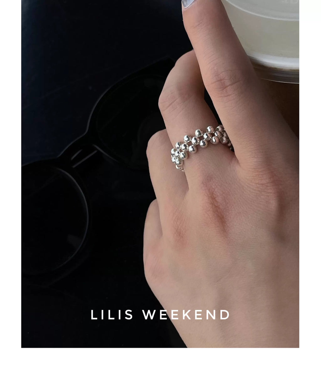Lilis Weekend Vintage Niche Versatile Ring