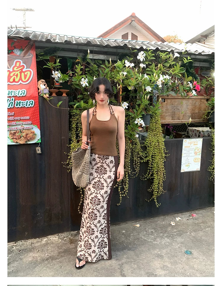 KELIFAN Retro Fishtail Skirt