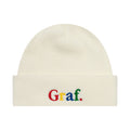 GRAF Embroidered Color Knitted Short Thread Cap