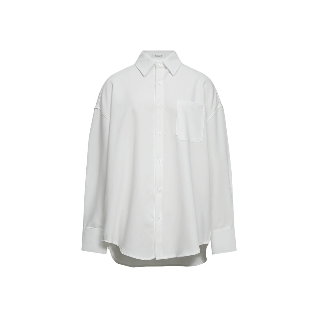 FUNKYFUN Anti-wrinkle Fabric Loose Shirt Jacket
