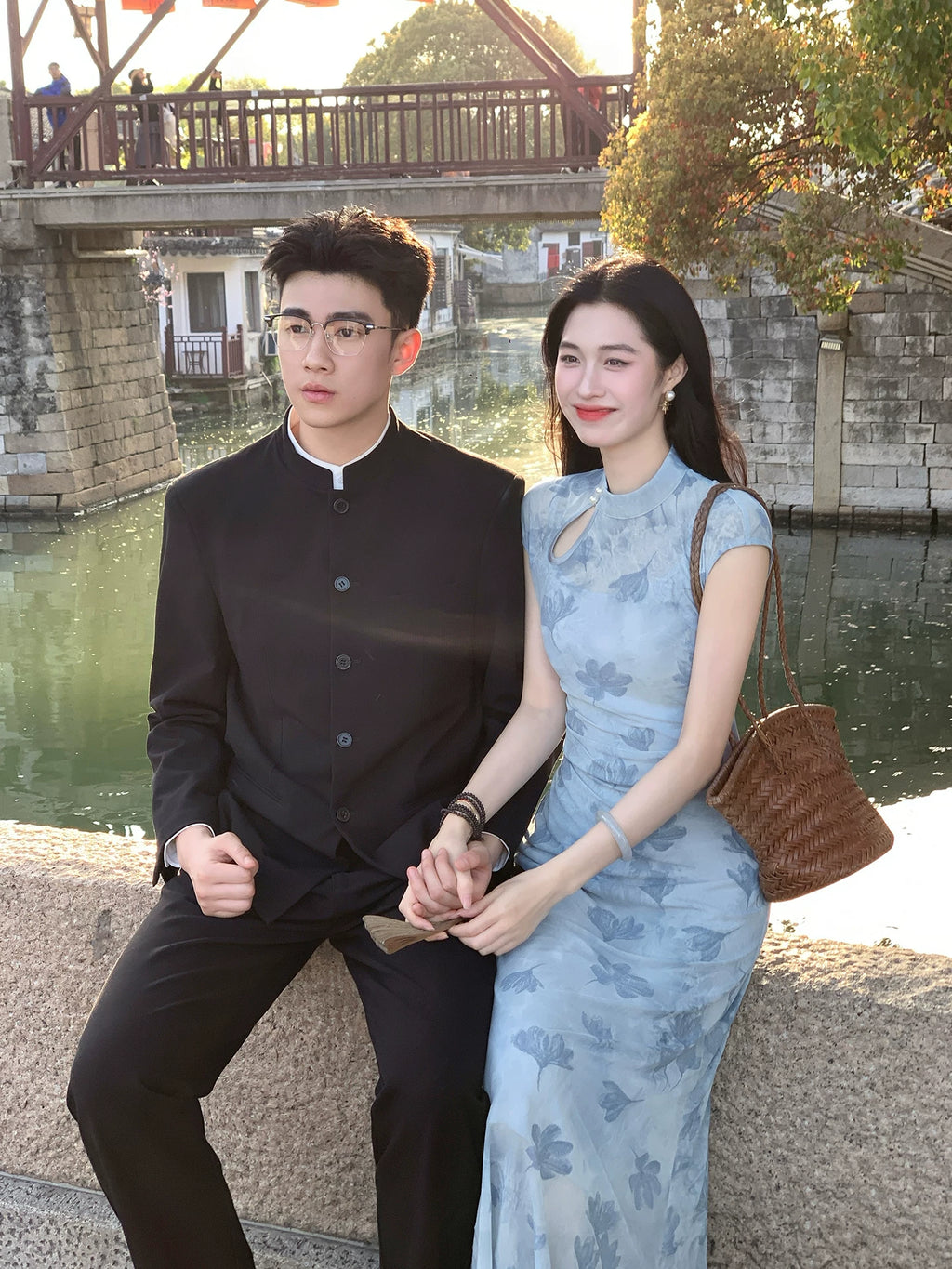 ZIHE Tie-dye Waist and Thin Dress