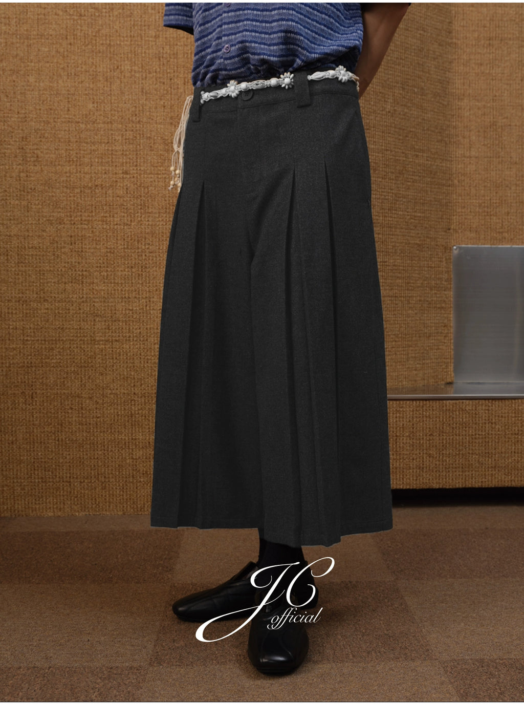 JCAESAR I-pleated Light and Versatile Trousers