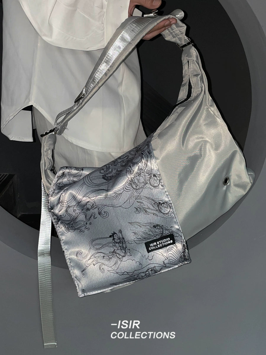 ISIR New Chinese Retro Casual Messenger Bag