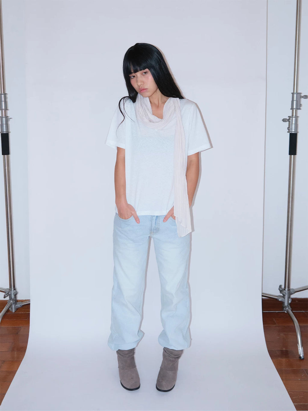 FUNKYFUN Vintage Straight Jeans