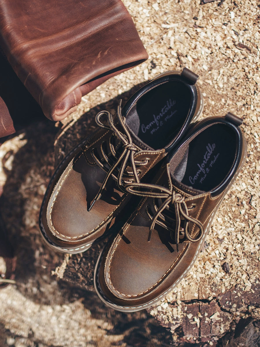 Maden Vintage Casual Leather Shoes