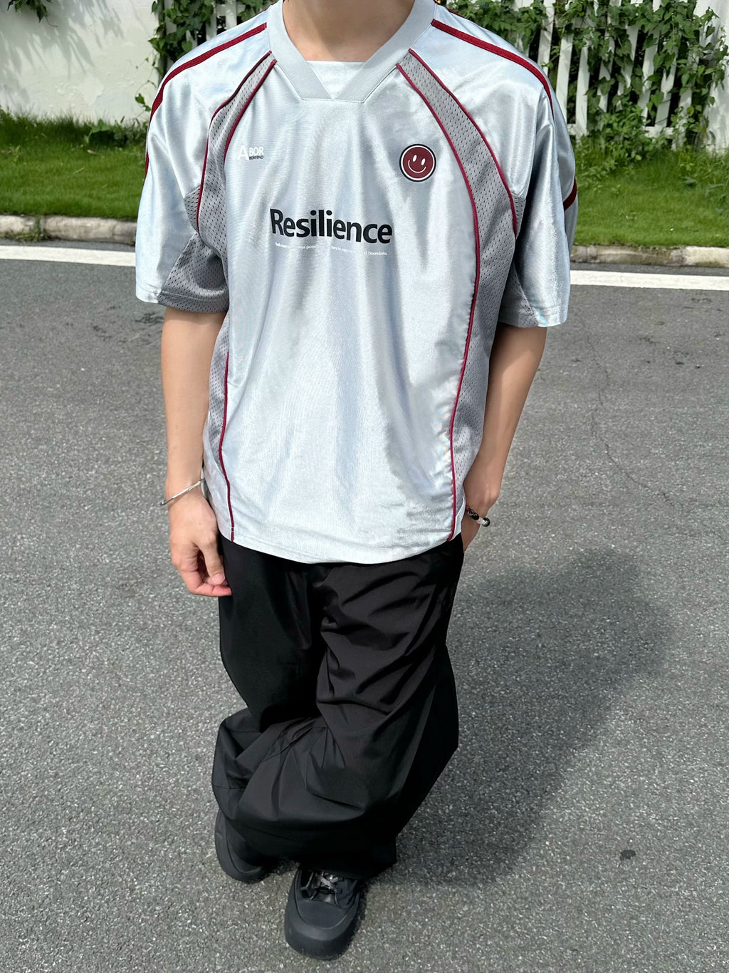 BeOurRule Retro Sports Wind Loose Tee